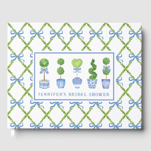 グランミレニアルチノワセリートピアリー |パーソナライズされた | ゲストブック (正面)