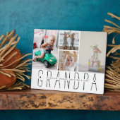 グランモダンパ写真コラージュ フォトプラーク (側面)