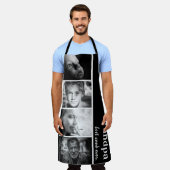 グランモダンパ最高の調理師Everフォトストリップ エプロン (着用した状態)