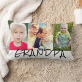 グランモダンパ3フォトコラージュ ランバークッション (ブランケット)