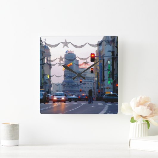 グランヴィアデマドリードアンナヴィダッド スクエア壁時計 (ホーム)