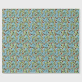 グランヴィル、有名な柄 ラッピングペーパー (フラット)