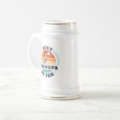 グラン最高のパバイパーレトロゴルフ恋人パパカスタム ビールジョッキ (正面左)