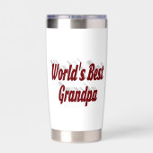 グラン最高のパブルゴーニュ文字 保温保冷タンブラー (背面)