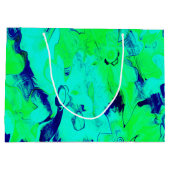 グラン絵を描グ-花模様-13- ラージペーパーバッグ (裏面)