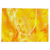 グラン絵を描グ-花模様-8- ラージペーパーバッグ (裏面)