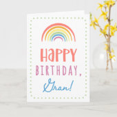 グラン誕生日カード カード (黄色い花)