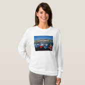 グラン・カナリア島プエルト・デ・モガンの漁港 Tシャツ (正面フル)