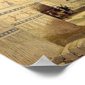 グラン・ポルティコの下のビュー，フィラエ ポスター (角)