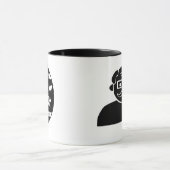 グランPaのための漫画のサッカーマグ マグカップ (中央)