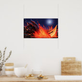 グラヴィーナス怪獣ハンター世代アルティメット ポスター (キッチン)