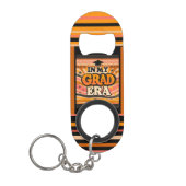 グラーおもしろいド時代イニシャルモノグラパーソナライズされたム キーホルダー栓抜き (正面)