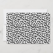 グラーはっきりしたド |卒業発表 案内状 (裏面)