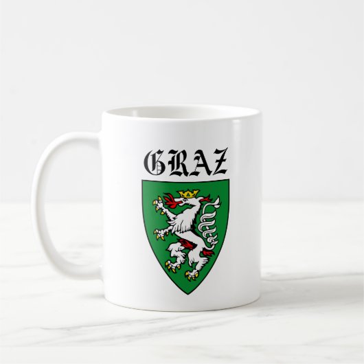 グラーツのコート – オーストリア コーヒーマグカップ (左)