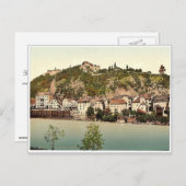 グラーツの電気エレベーター、シュタイアーマルク州、Austroハンガリー ポストカード (正面/裏面)