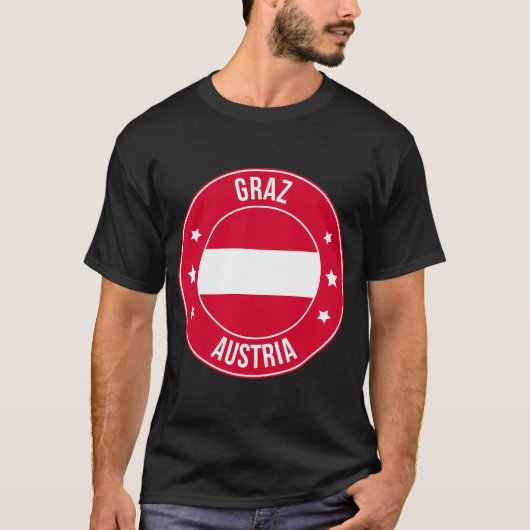グラーツ、オーストリアの街 Tシャツ (正面)