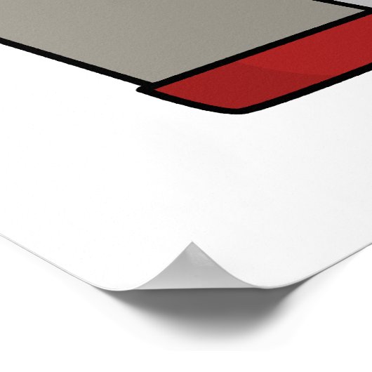 グラートデイチーズパおもしろいンを食べる ポスター (角)