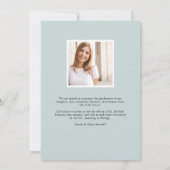 グラードアンダーレイ |写真卒業のお知らせ 案内状 (裏面)