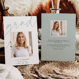 グラードアンダーレイ |写真卒業のお知らせ 案内状