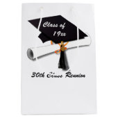 グラードキャップハイスクール懇親会 ミディアムペーパーバッグ (正面)