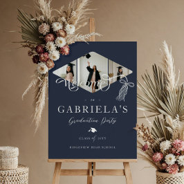 グラードキャップボウタッセルフォトコラージュパーティーへようこそ