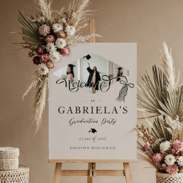 グラードキャップボウタッセルフォトコラージュパーティーへようこそ