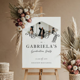 グラードキャップボウタッセルフォトコラージュパーティーへようこそ