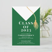 グラードキャップ卒業パーティー招待状 招待状 (スタンド正面)