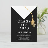 グラードキャップ卒業パーティー招待状 招待状 (スタンド正面)