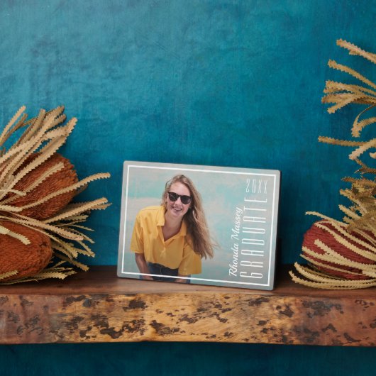 グラードクラスの写真イーゼルプラーク フォトプラーク (側面)