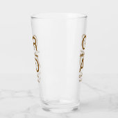 グラードタイポグラフィモダン卒業シンプルミニマルc タンブラーグラス (左)