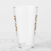 グラードタイポグラフィモダン卒業シンプルミニマルc タンブラーグラス (右)