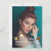 グラードハットトス卒業 案内状 (正面)