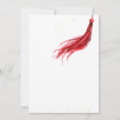 グラードハットモダン卒業党招待状 招待状 (裏面)