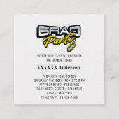 グラードパーティースクリプト金ゴールド白黒 エンクロージャーカード (正面)