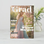 グラードパーティーフォトマガジンカバー招待状 招待状 (スタンド正面)