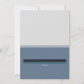 グラードパーティーフォト招待状 招待状 (裏面)