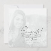 グラード切り出しフォトグラディエント赤面ID898 招待状 (裏面)