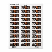 グラード!シンプルモダン写真卒業 ラベル (フルシート)