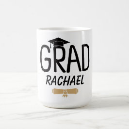 グラーパーソナライズされたド コーヒーマグカップ