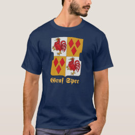 グラーフ・シュペー家の紋章Tシャツ Tシャツ