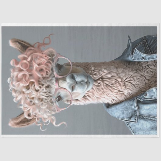 グラームズピンクヘアラマサロンデイデクページ 薄葉紙 (正面)