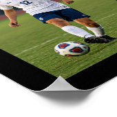 グラーモダンド14フォトコラージュ型はっきりしたキャップ ポスター (角)