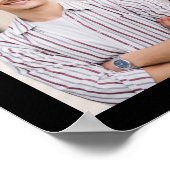 グラーモダンド18フォトコラージュ型はっきりしたキャップ ポスター (角)