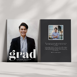 グラーモダンド |写真の卒業 案内状