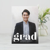 グラーモダンド |写真の卒業 案内状 (スタンド正面)