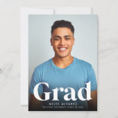 グラーモダンド |写真の卒業 案内状 (正面)