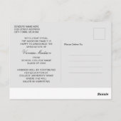 グラーモダンド | 1フォトスクリプエレガントト ポストカード (裏面)