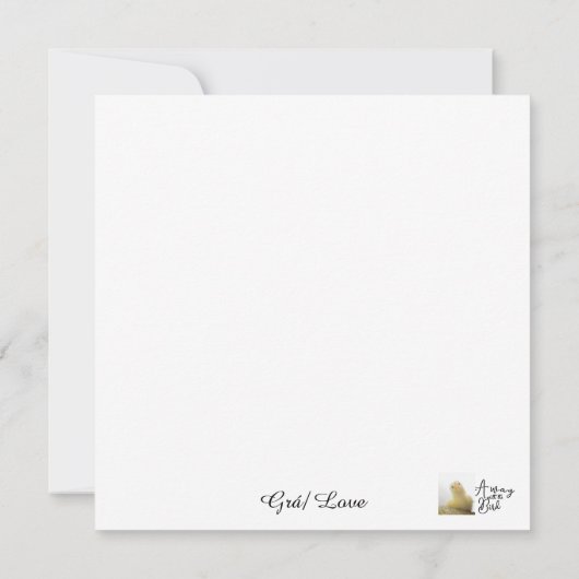 グラー/ラブフラットカード (裏面)