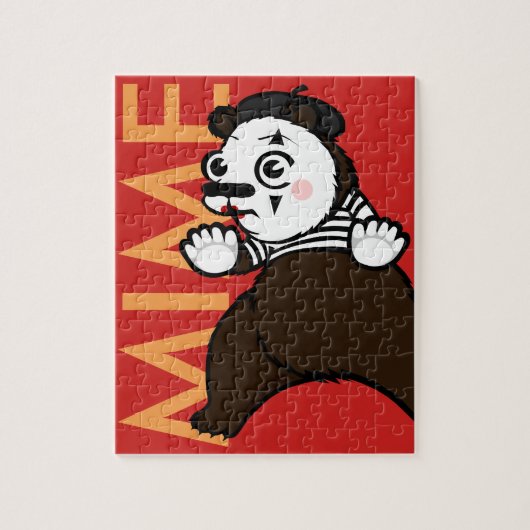 グリおもしろいズリーベアMIMEパズル ジグソーパズル (縦)